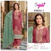 Eshal Vol 1 by Sajida Orangza Pakistani Salwar Suits Wholesalers In Surat